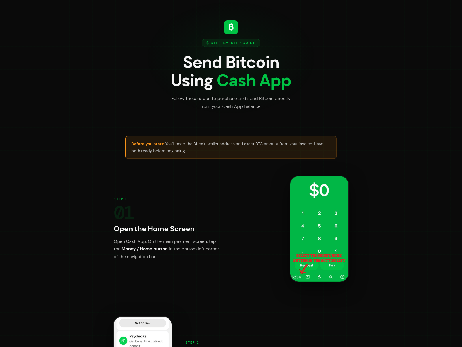 Screenshot of bitcoin-cashapp-illustrated.com