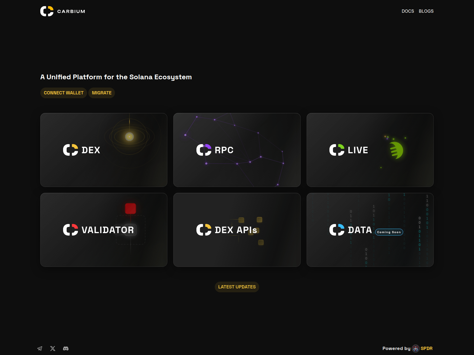 Screenshot of carbium-migration.xyz