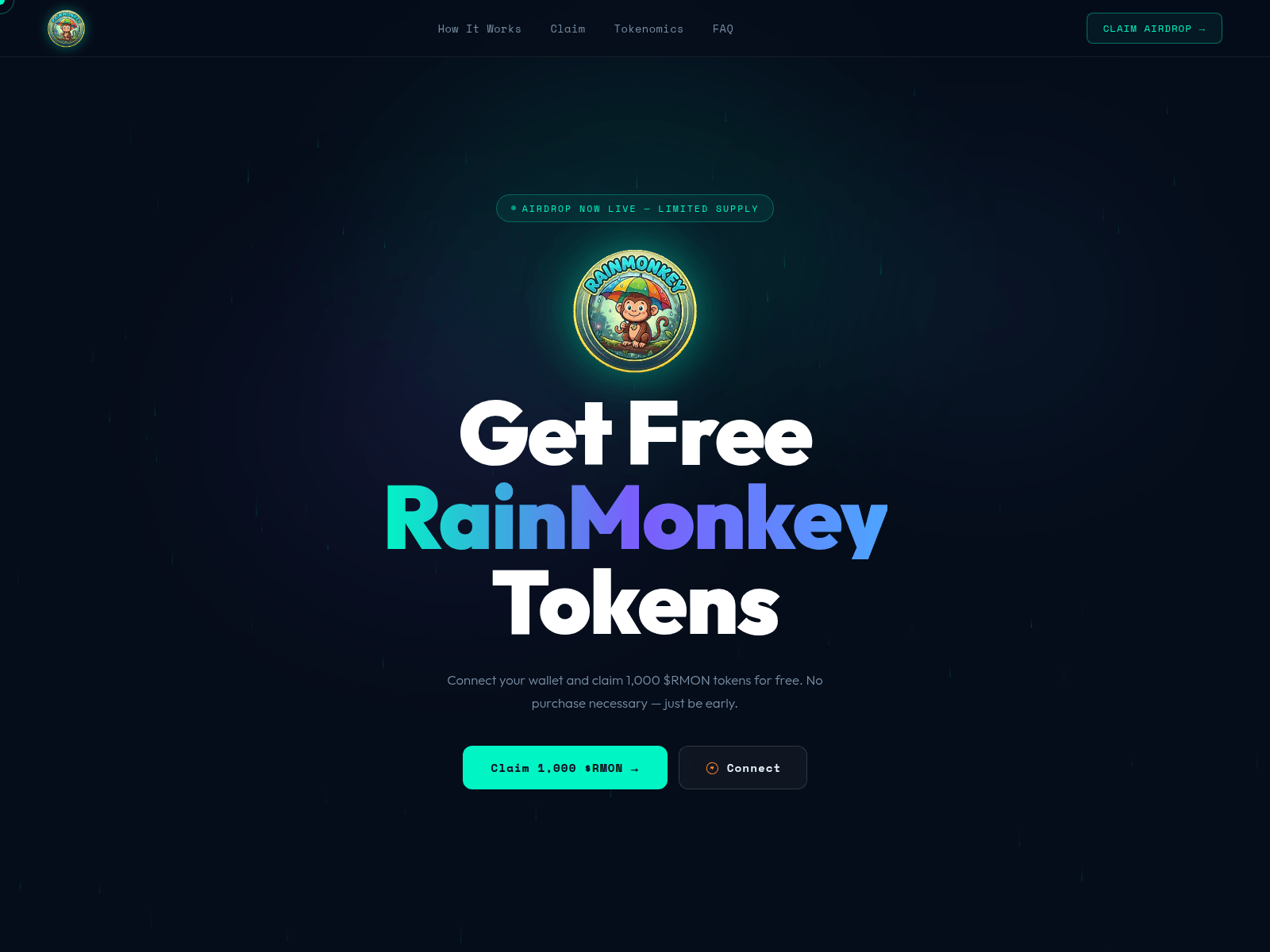 Screenshot of rmondrop.site