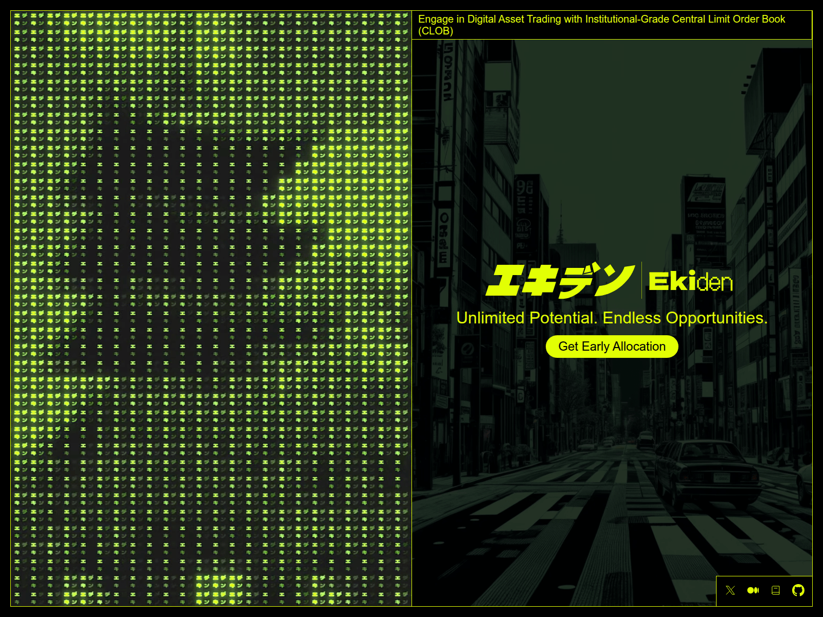 Screenshot of ekidenfi.com