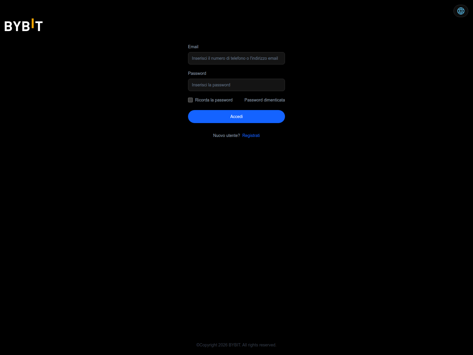 Screenshot of bybititent.com