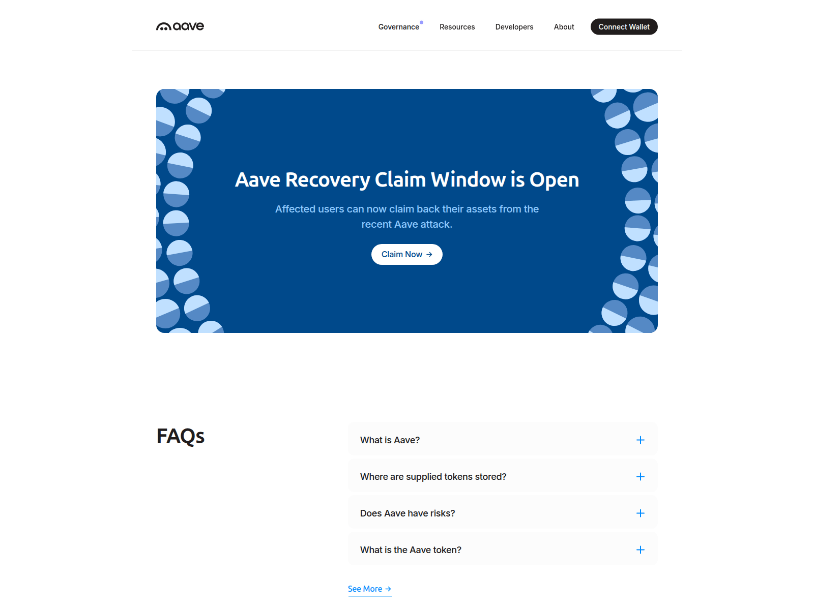 Screenshot of aavegov.com