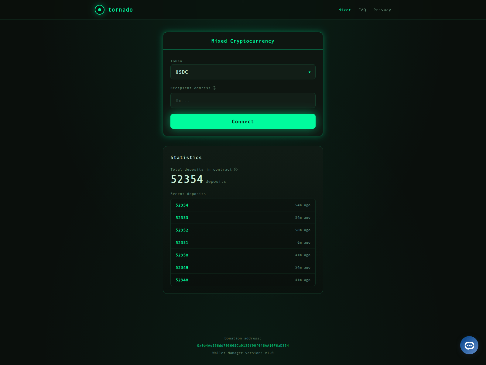 Screenshot of tron-cs.cc