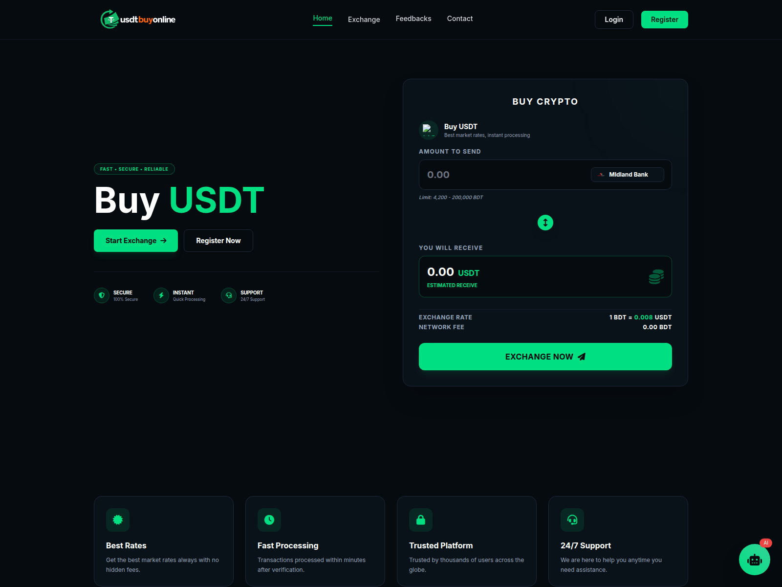 Screenshot of usdtbuyonline.com