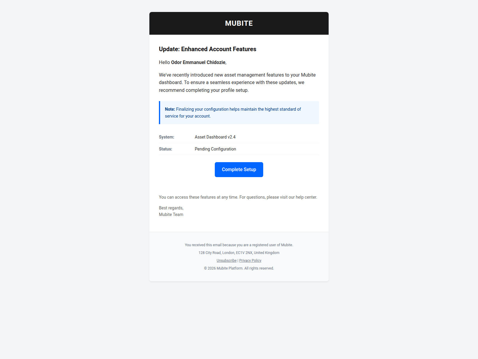 Screenshot of mubite-verify.biz