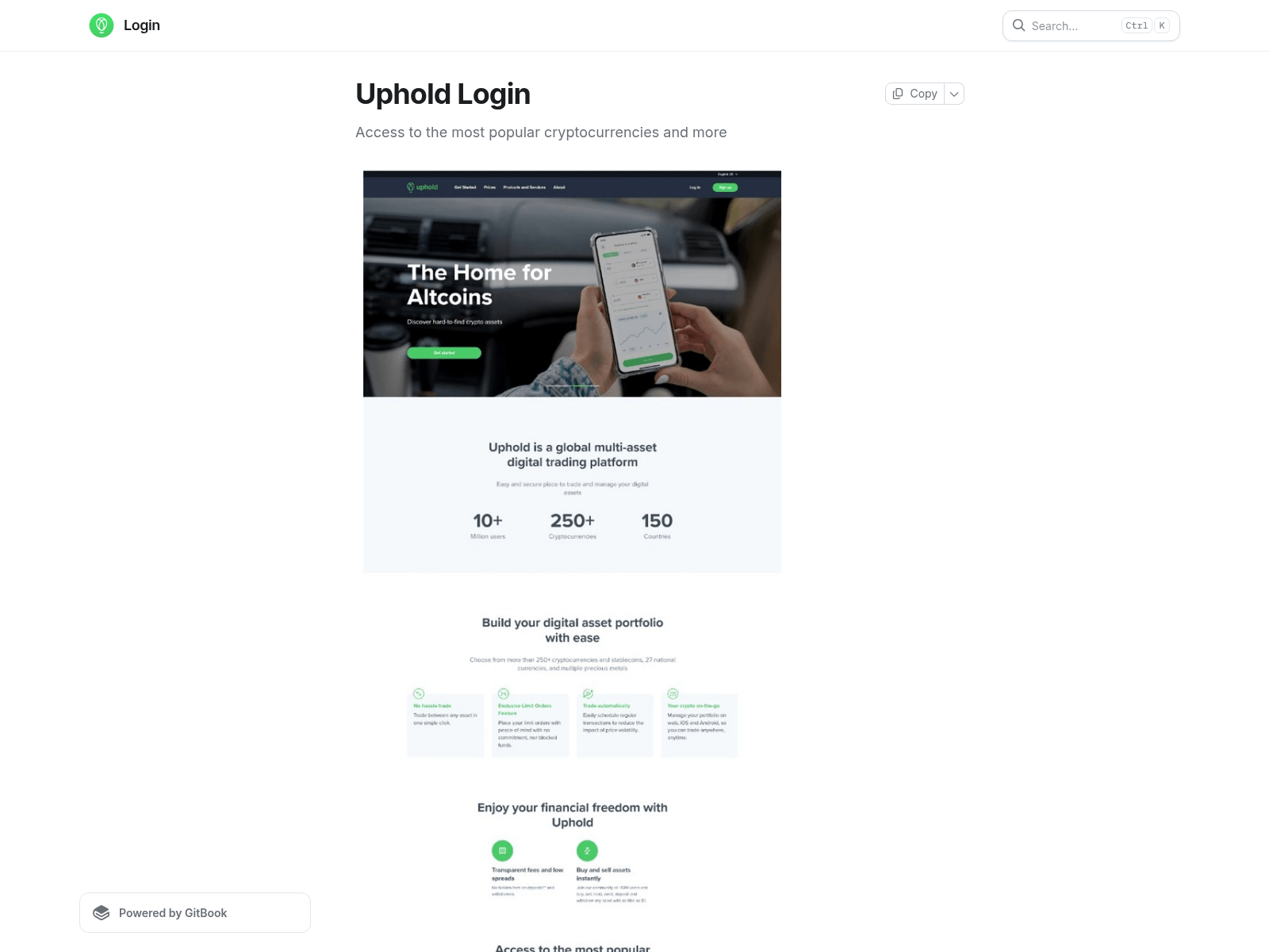 Screenshot of upholdlogin-5.gitbook.io