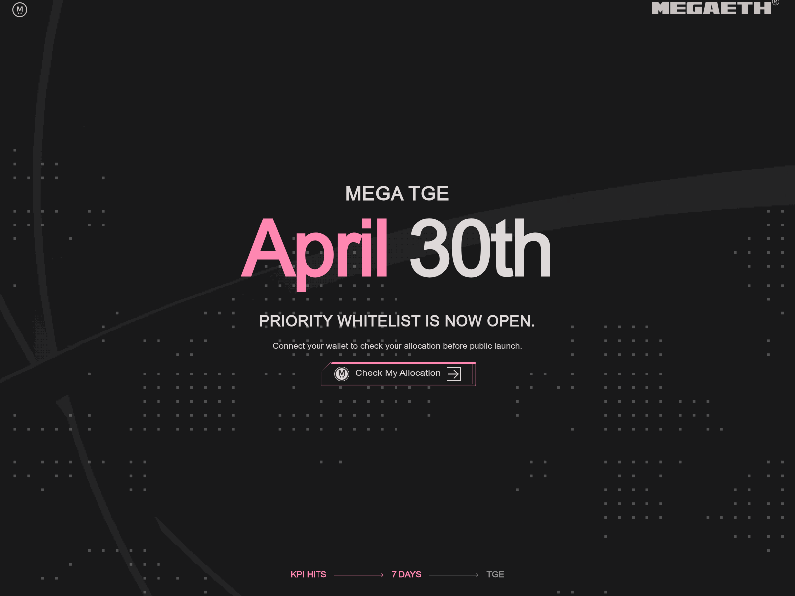 Screenshot of reallocation-megaeth.com
