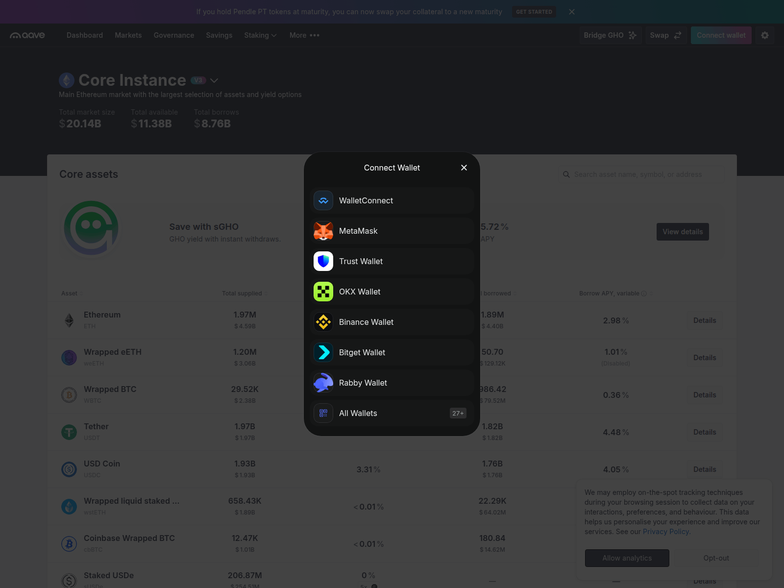 Screenshot of dashboardv4.xyz
