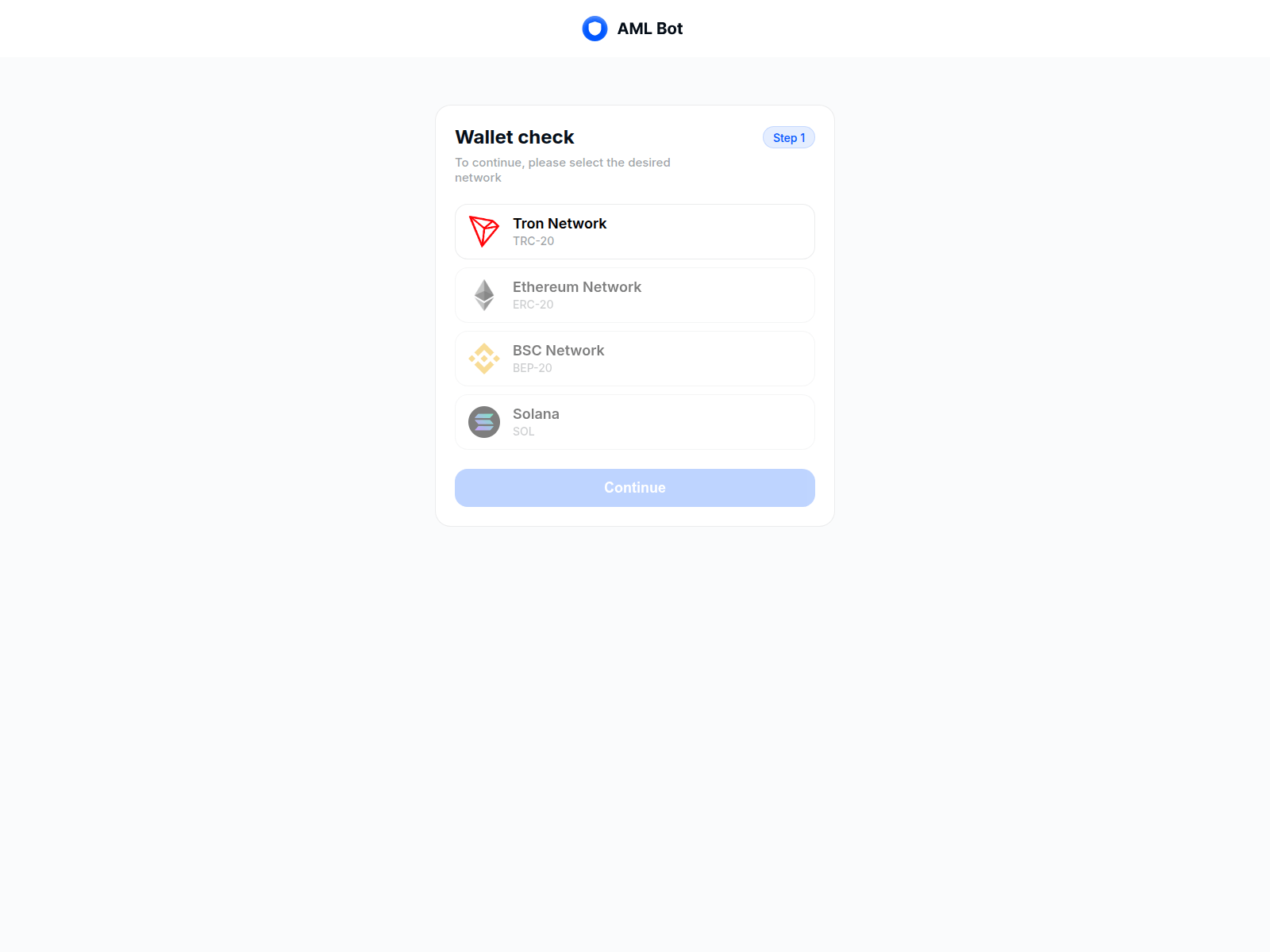 Screenshot of amlclear.net