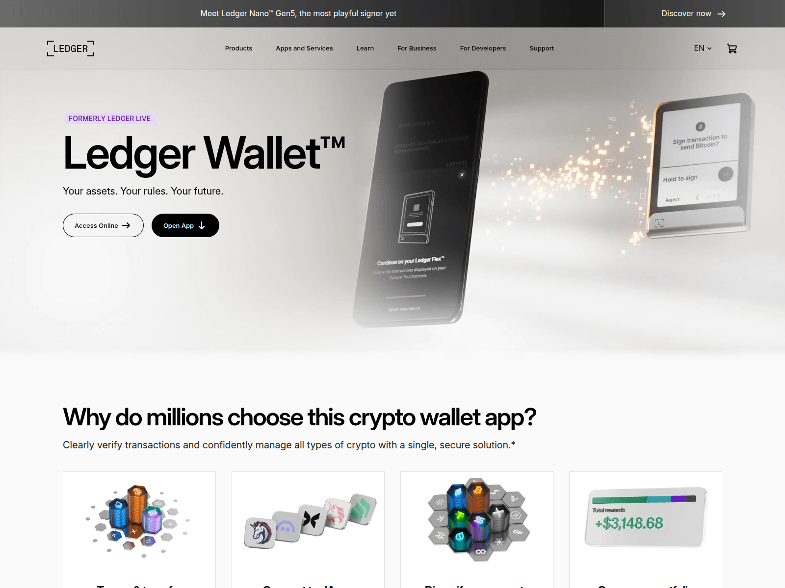 Screenshot of www-ledger-com.com