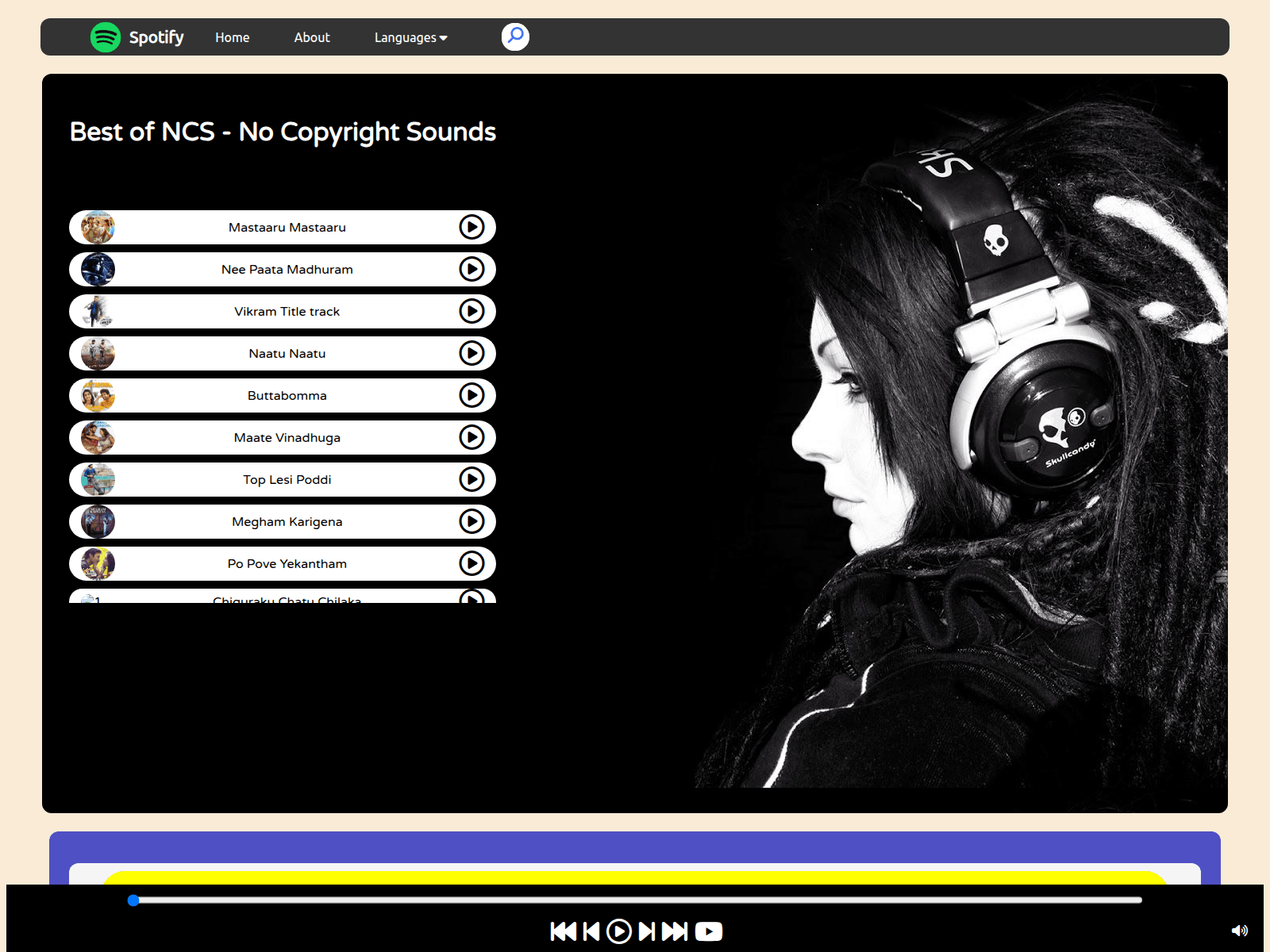 Screenshot of k-chandri.github.io