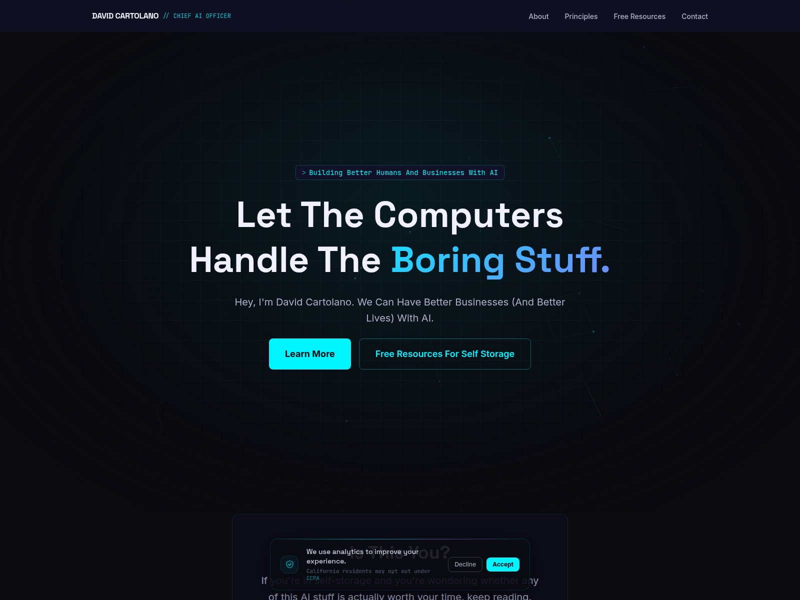 Screenshot of your-caio.com