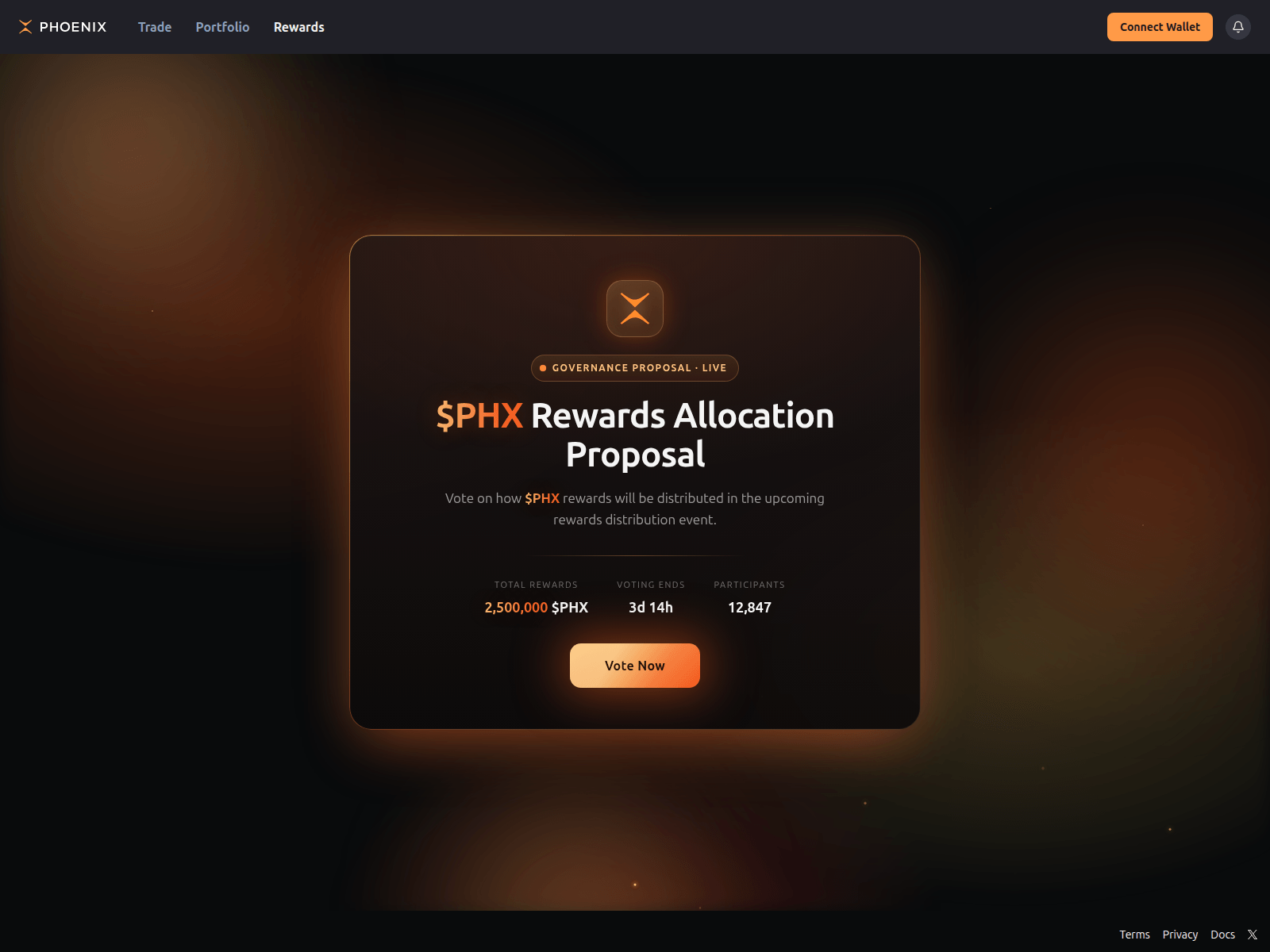 Screenshot of vote-phoenix.info
