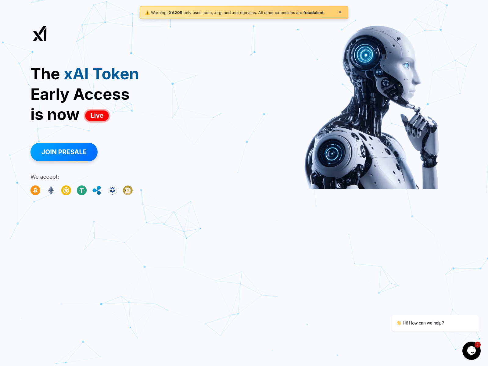 Screenshot of xa20r.com
