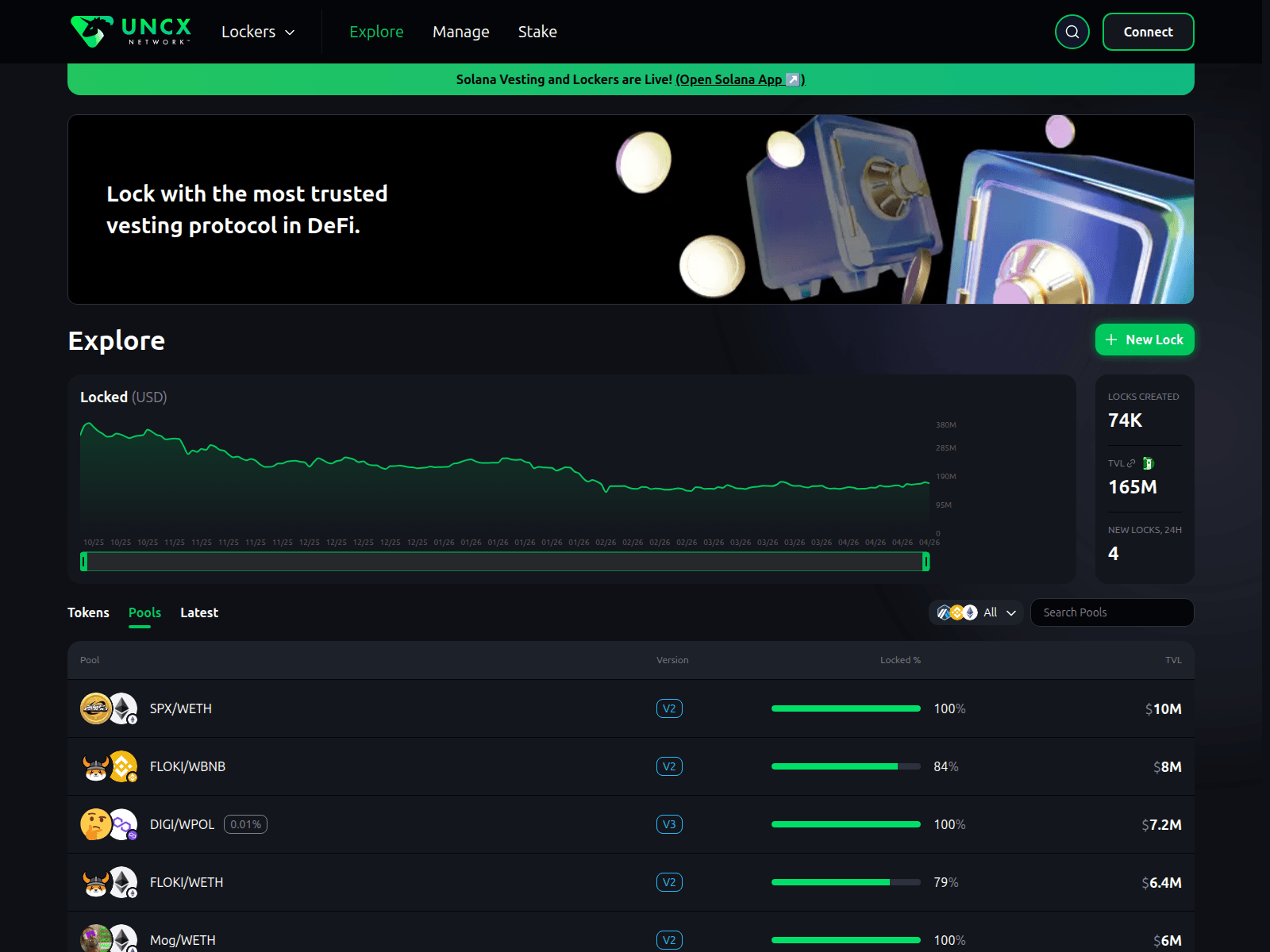 Screenshot of safetrade.live