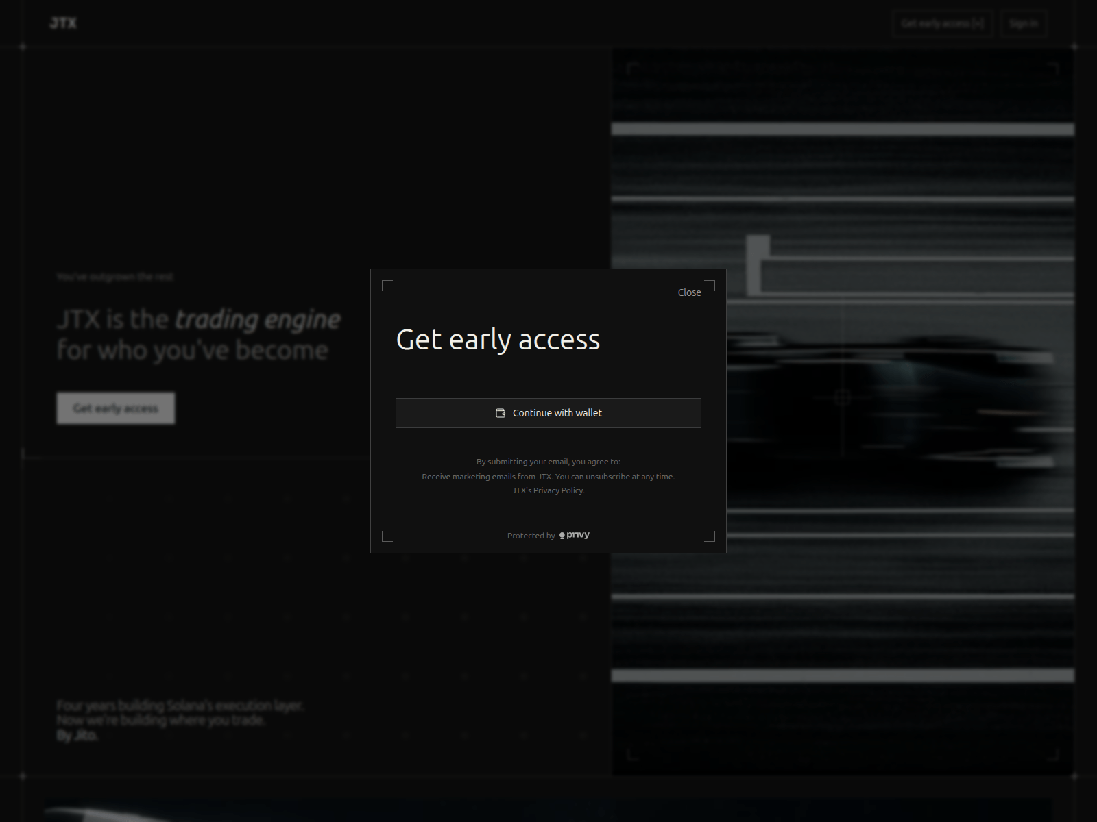 Screenshot of jtx-trade.pro