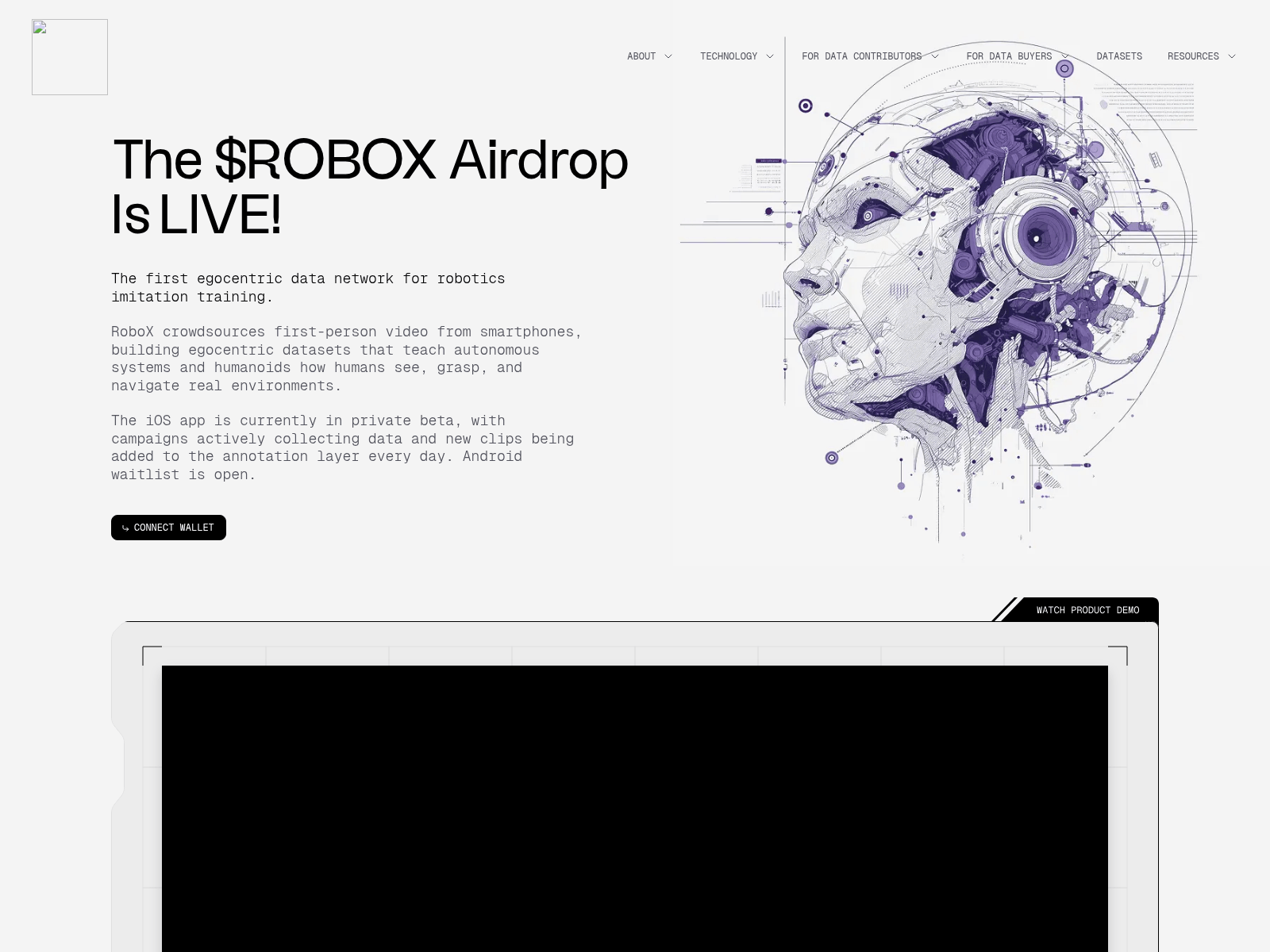 Screenshot of roboxto.xyz