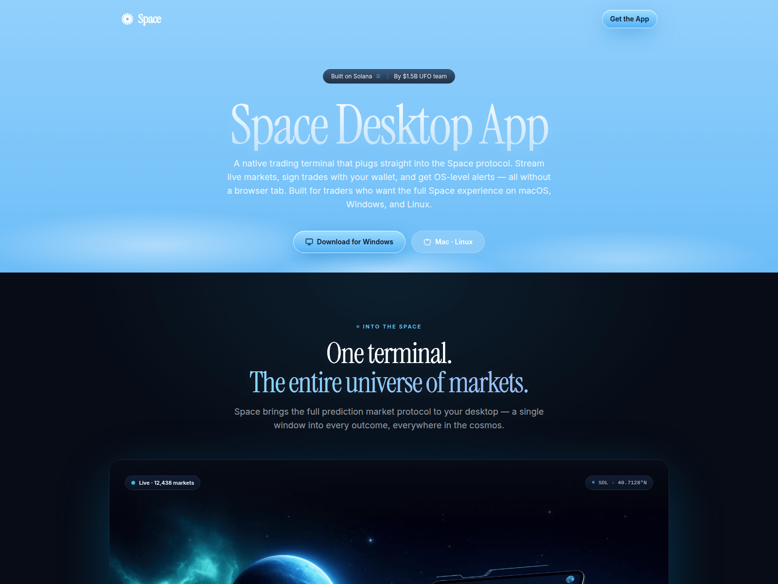 Screenshot of spacedesktop.app
