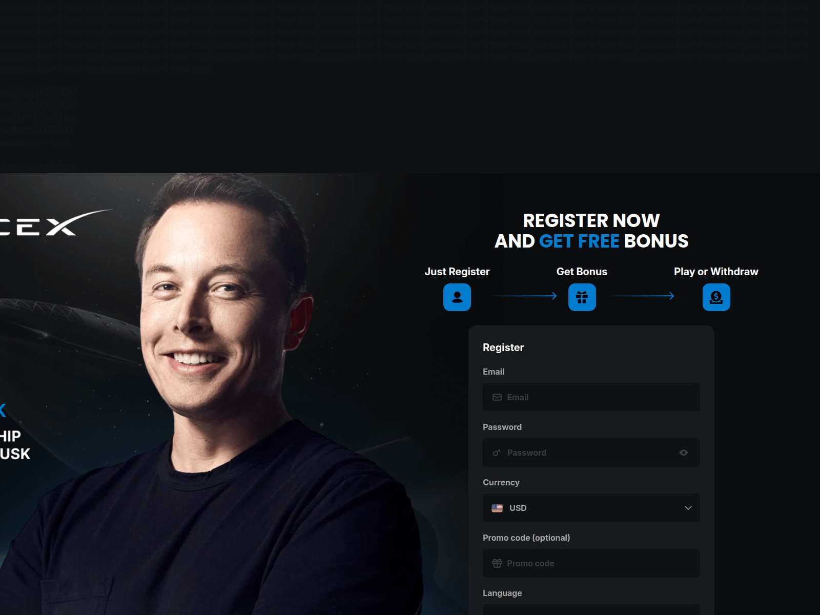 Screenshot of taweu.com