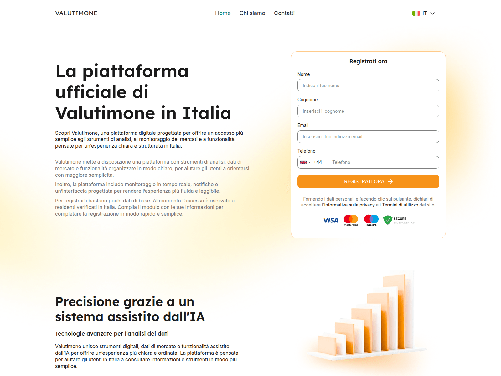 Screenshot of valutimone-it.live