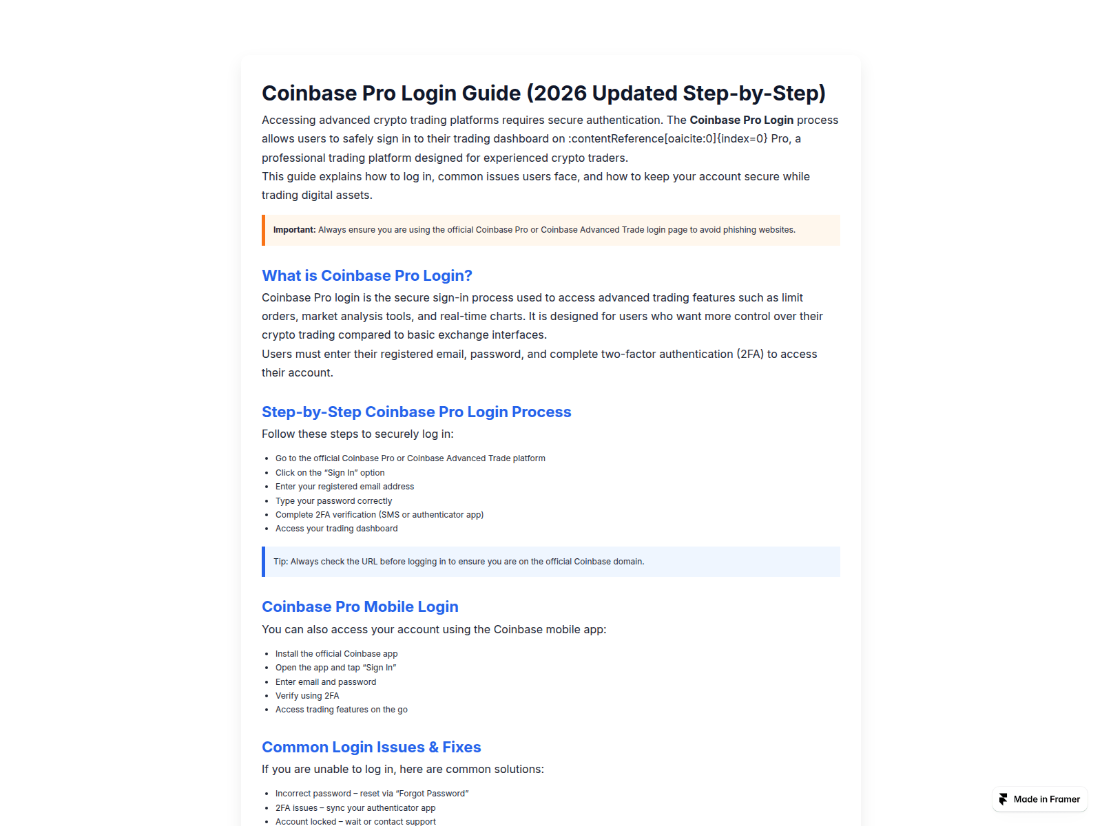 Screenshot of inter-coinprostart.framer.media