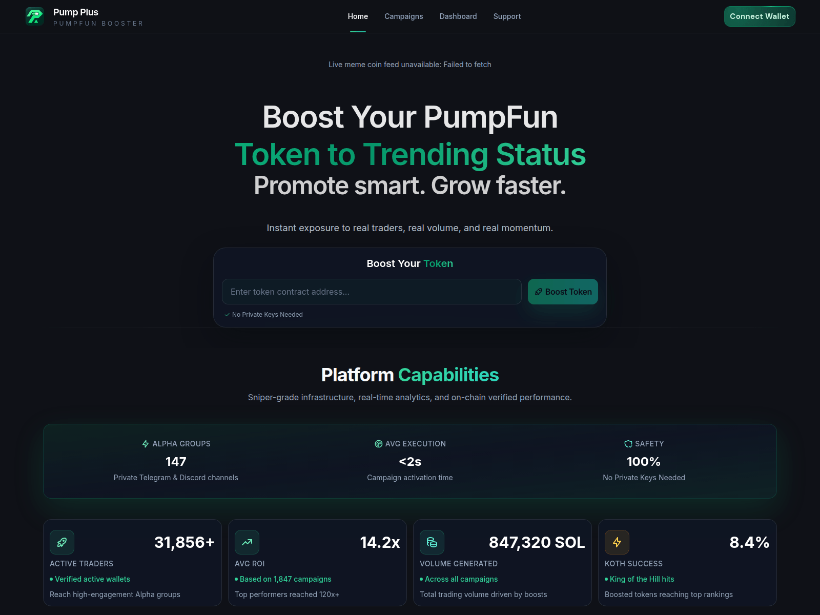 Screenshot of pump-plus.com