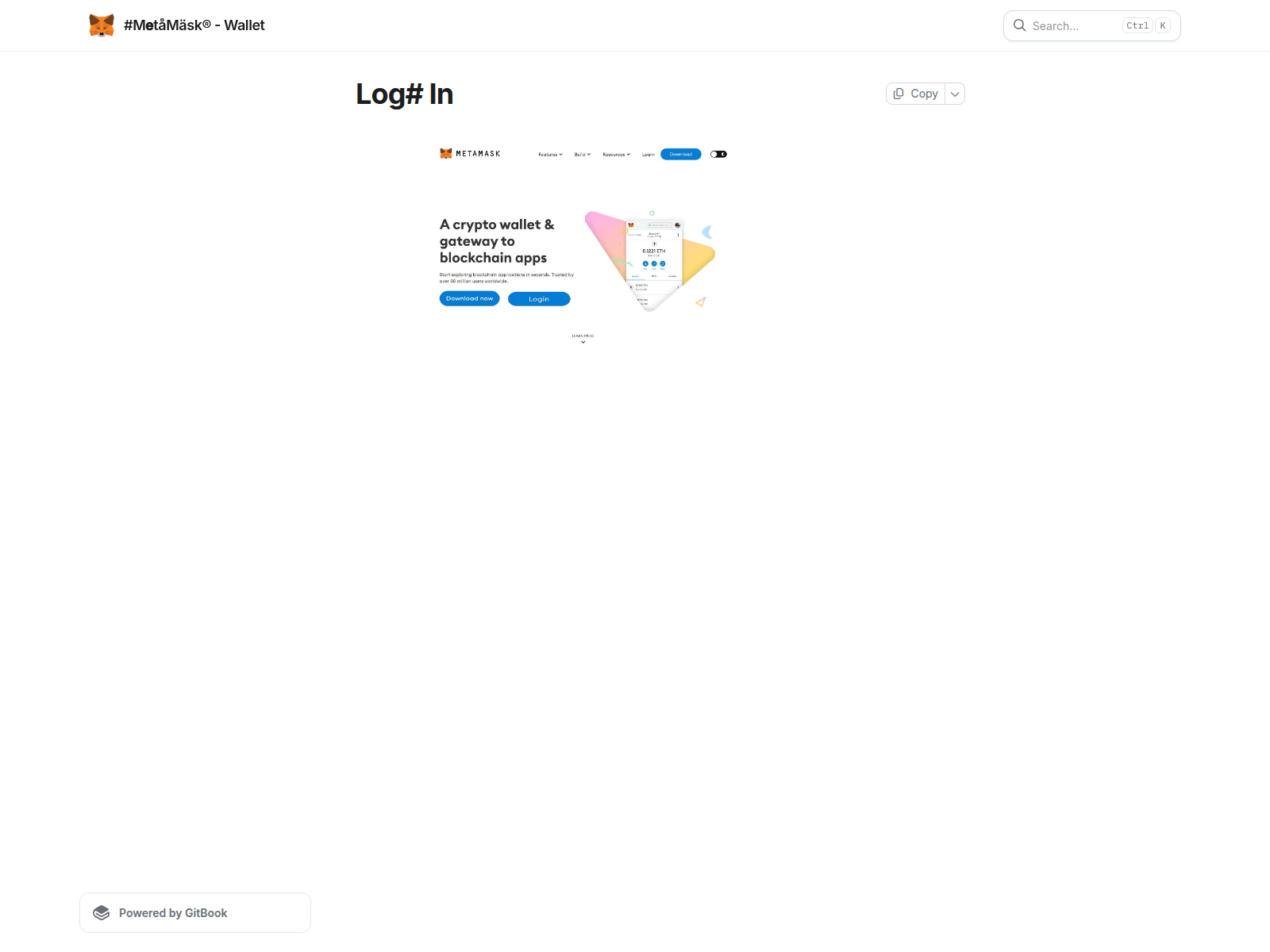 Screenshot of matamsklogzn.gitbook.io