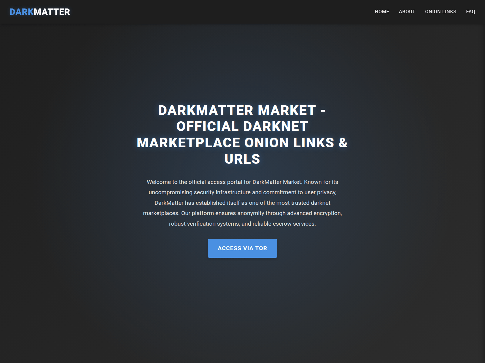 Screenshot of darkmatteroniontor.cc