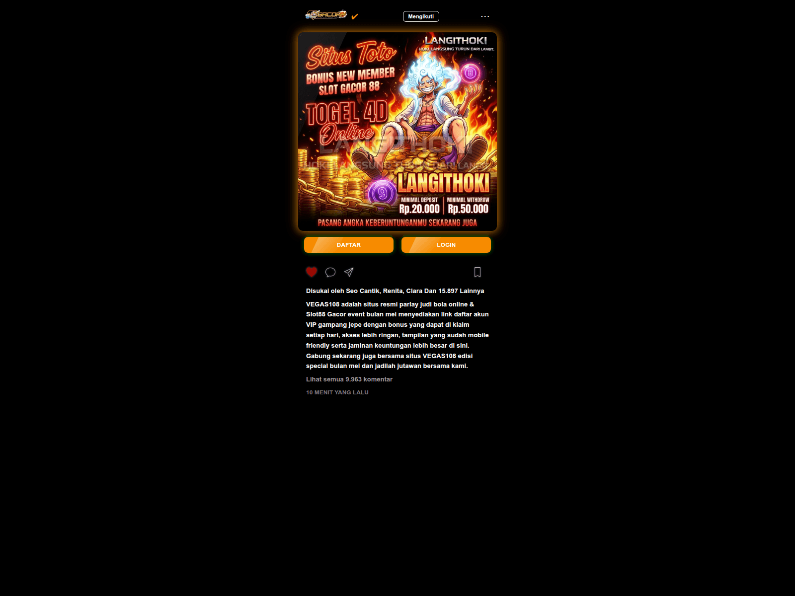 Screenshot of mamamiyaa-lezatozzz.pages.dev
