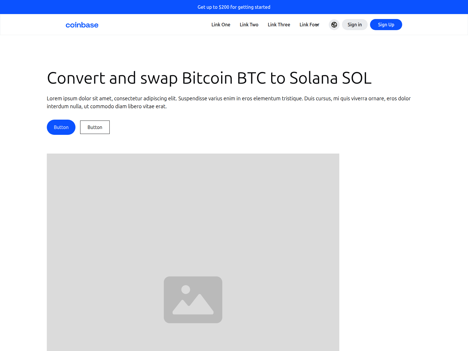 Screenshot of coinbase-pseo-demo.webflow.io