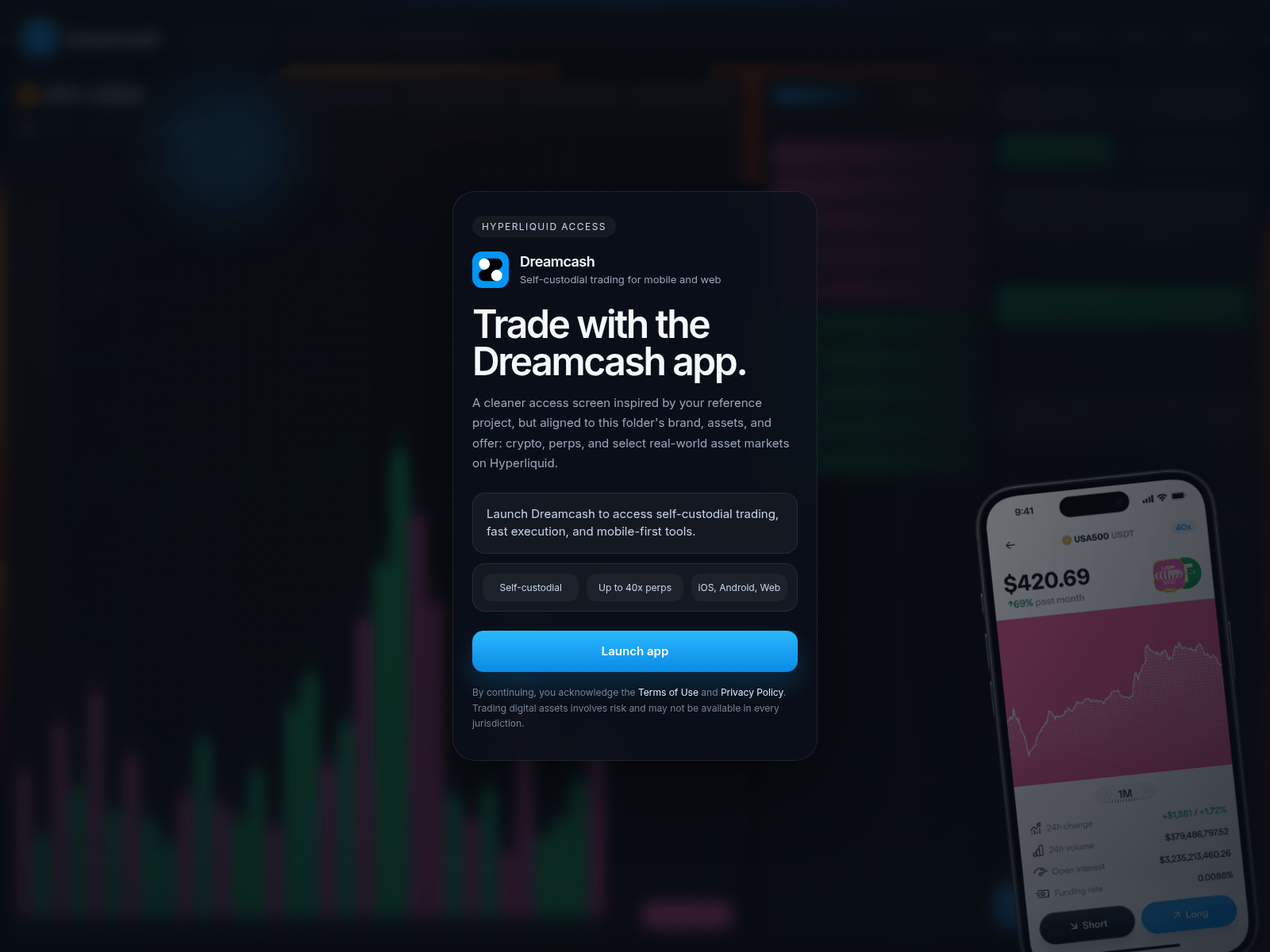 Screenshot of app.dreamcashapp.com