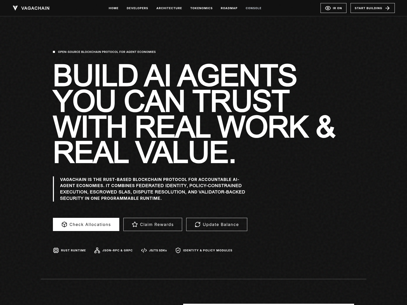 Screenshot of vgb-dex.live