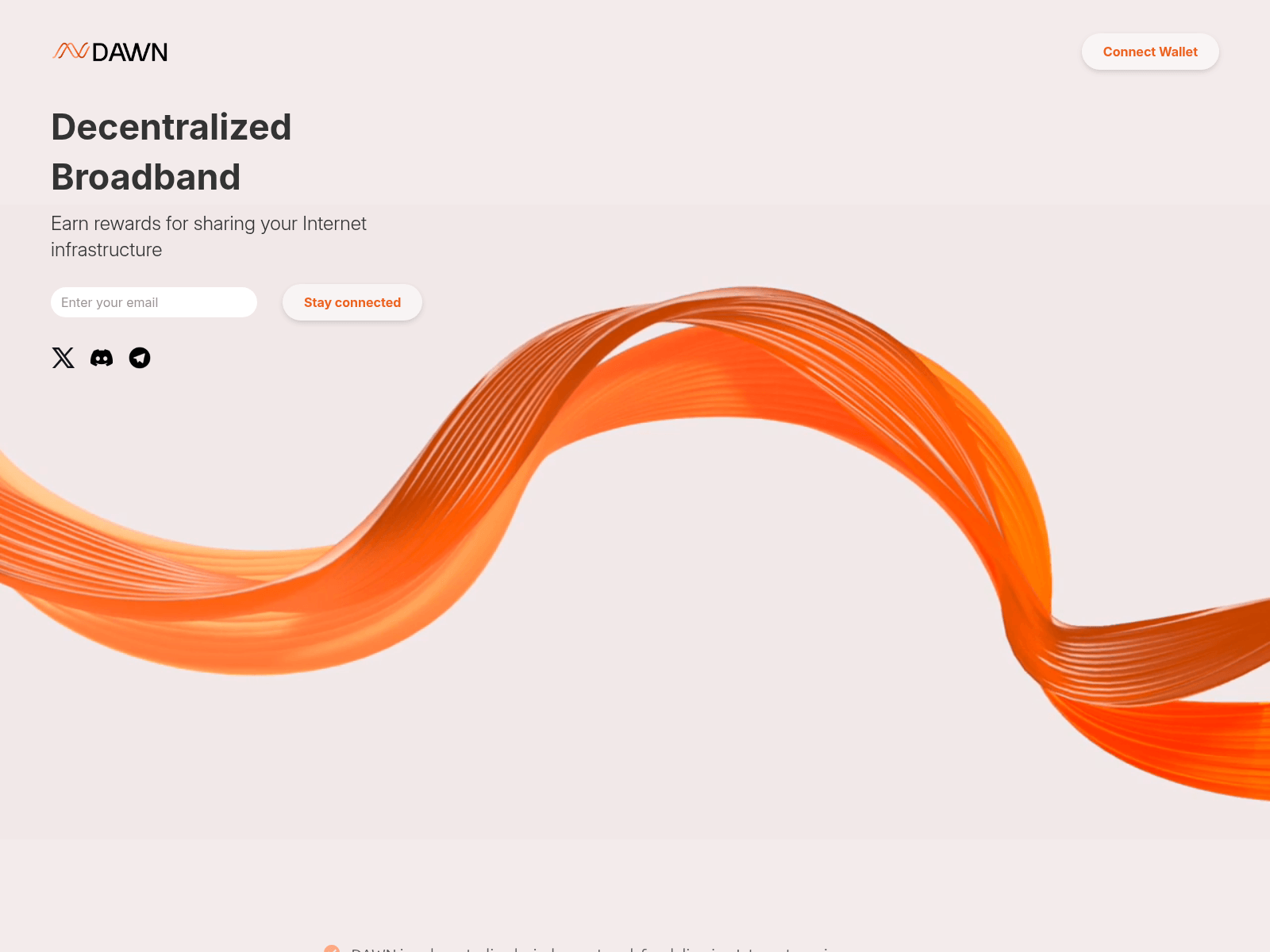 Screenshot of dawninternet.pages.dev