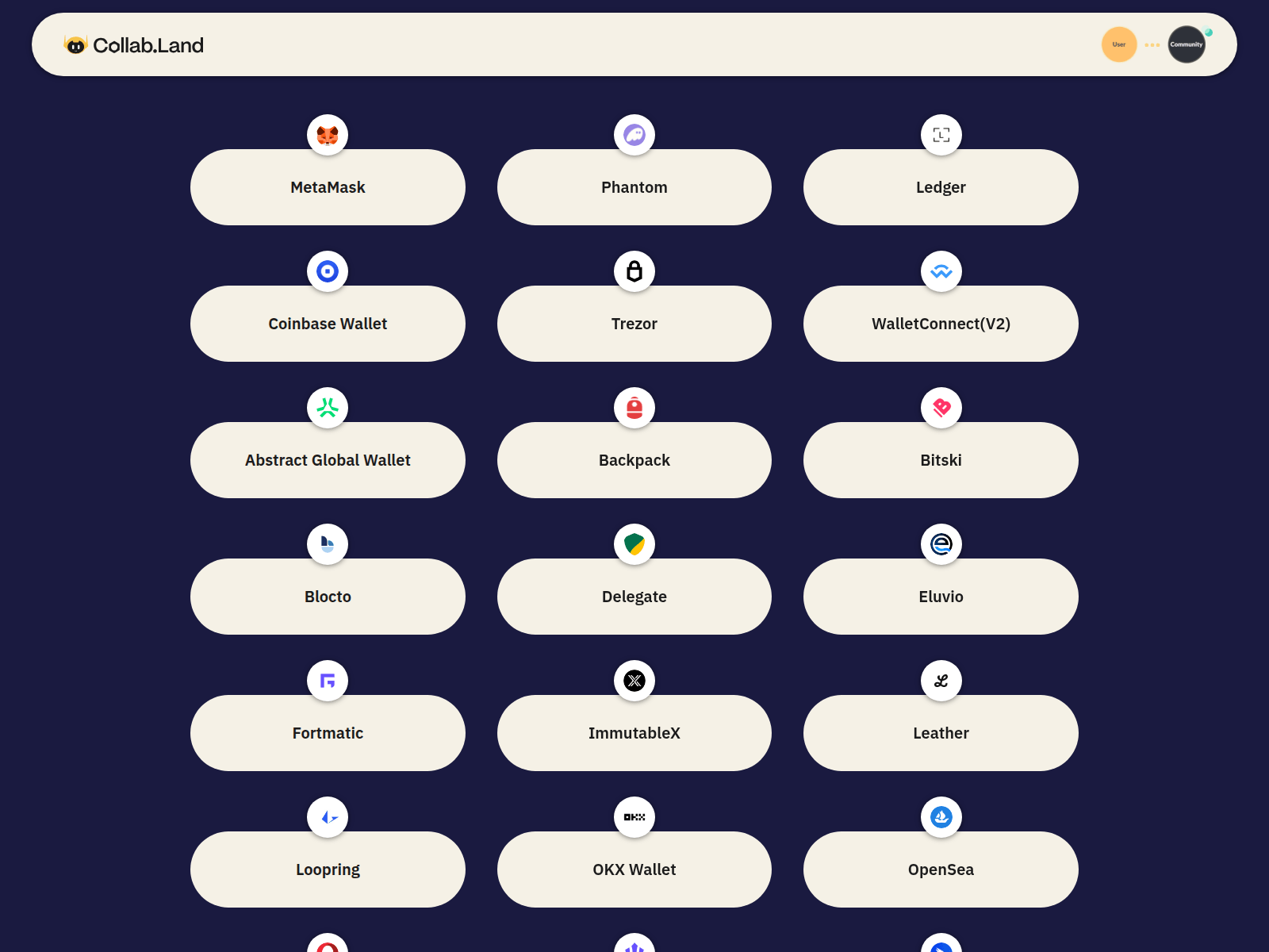 Screenshot of landguild.app