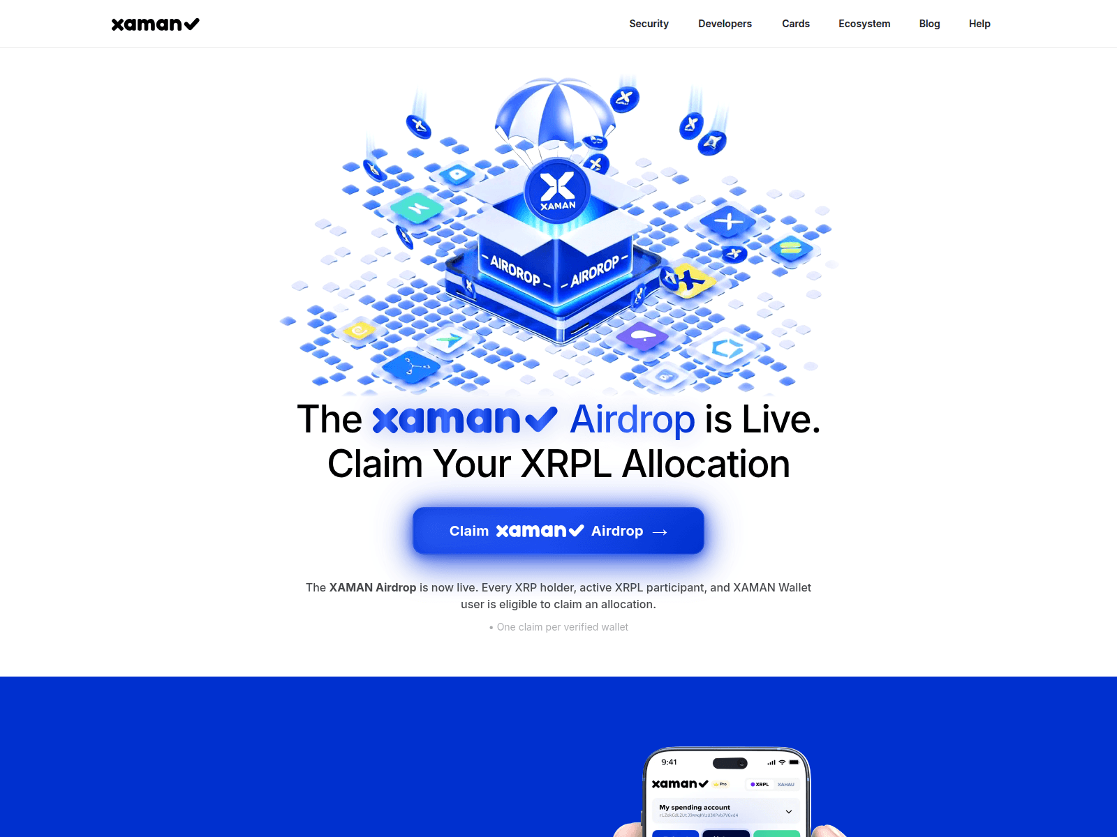 Screenshot of x-token-eligibility-check.pages.dev