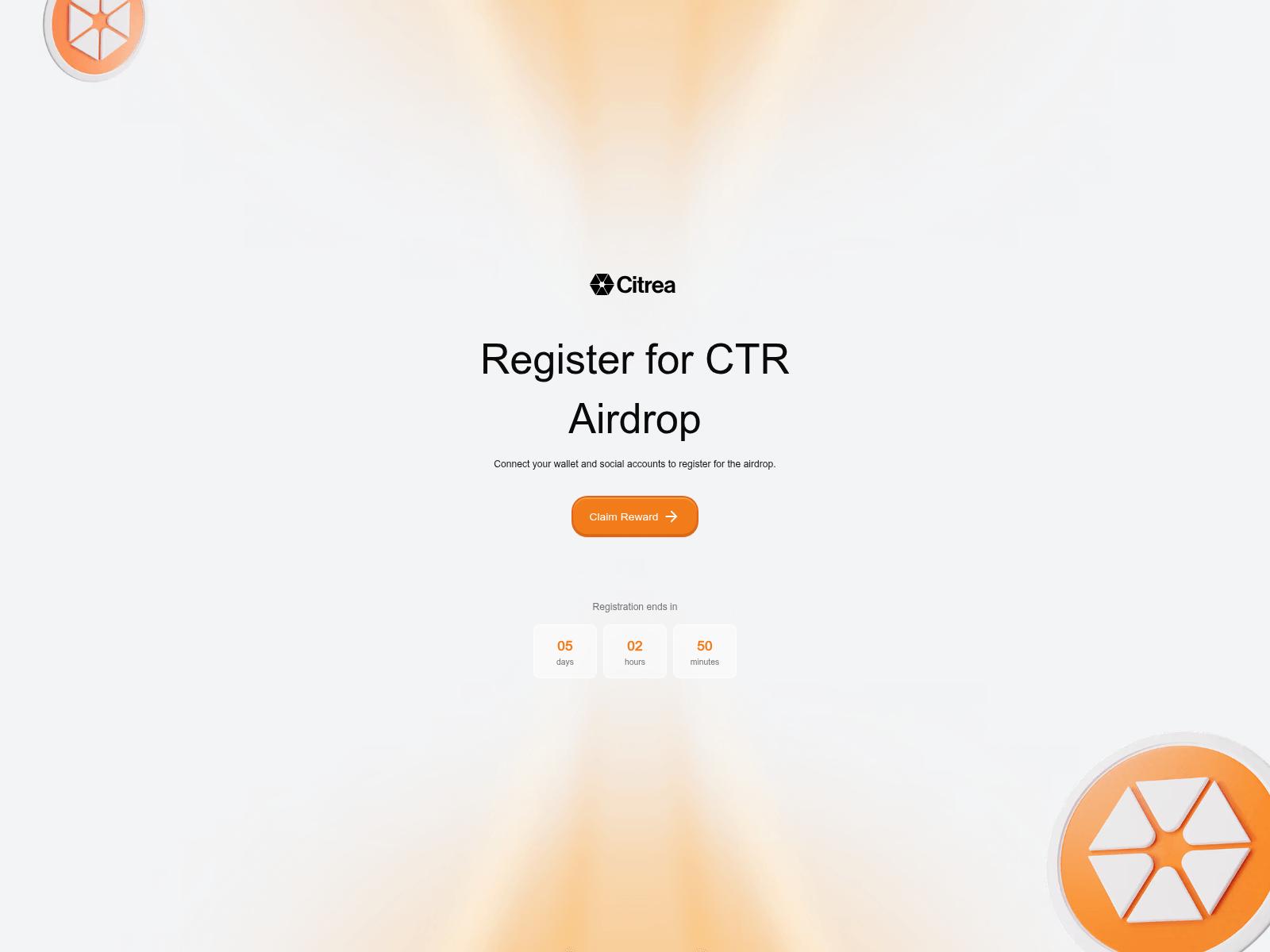 Screenshot of tokencitrea.xyz