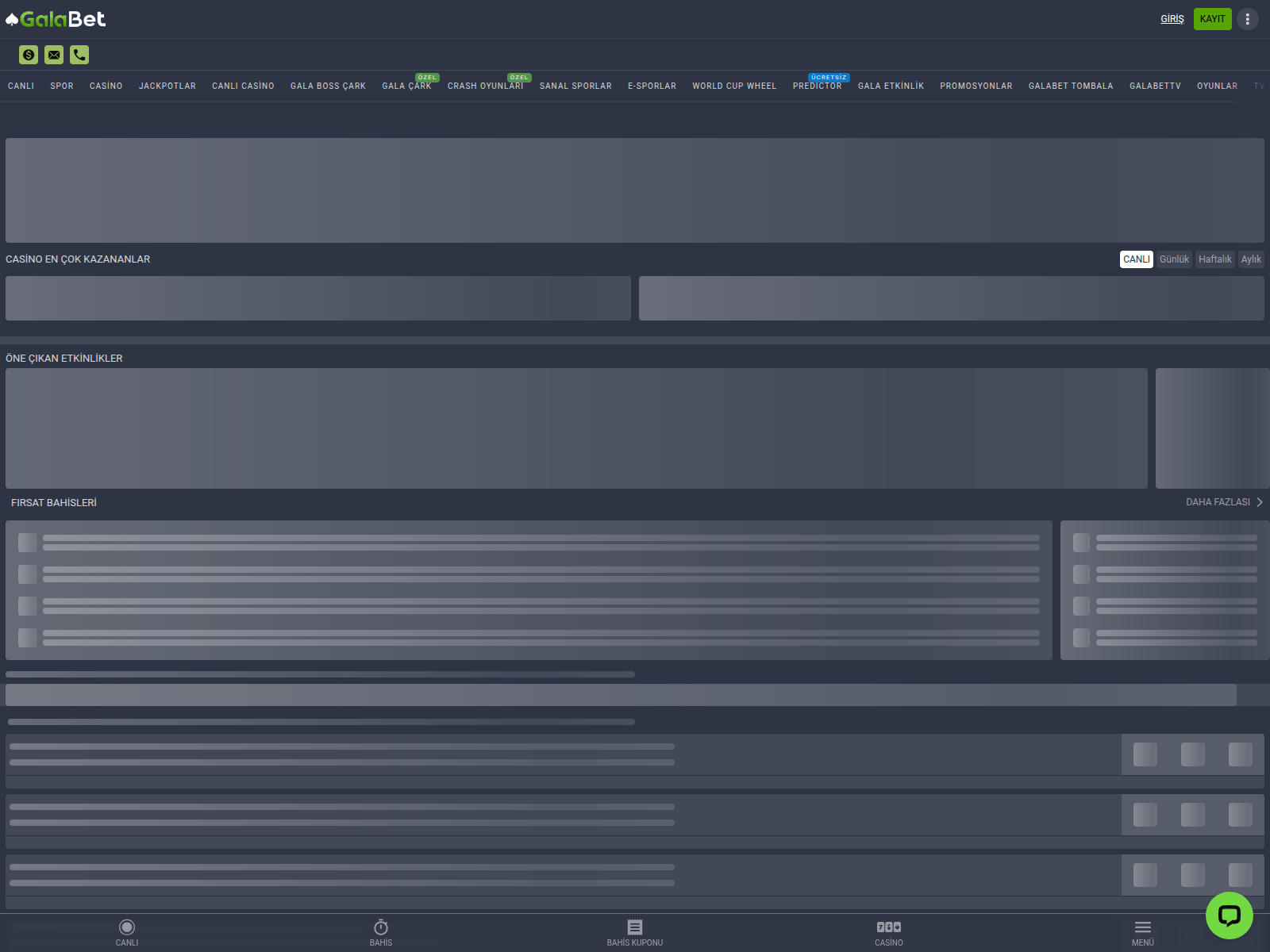 Screenshot of m.galabetl075.com