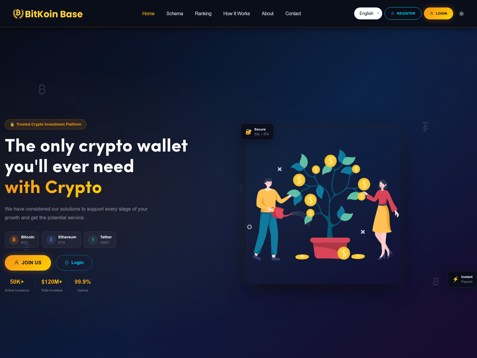 Screenshot of bitkoinbase.com.unioncpbank.us