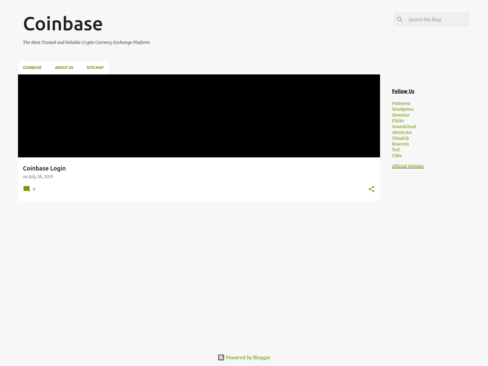 Screenshot of logincoinbasewallet.blogspot.com.mt