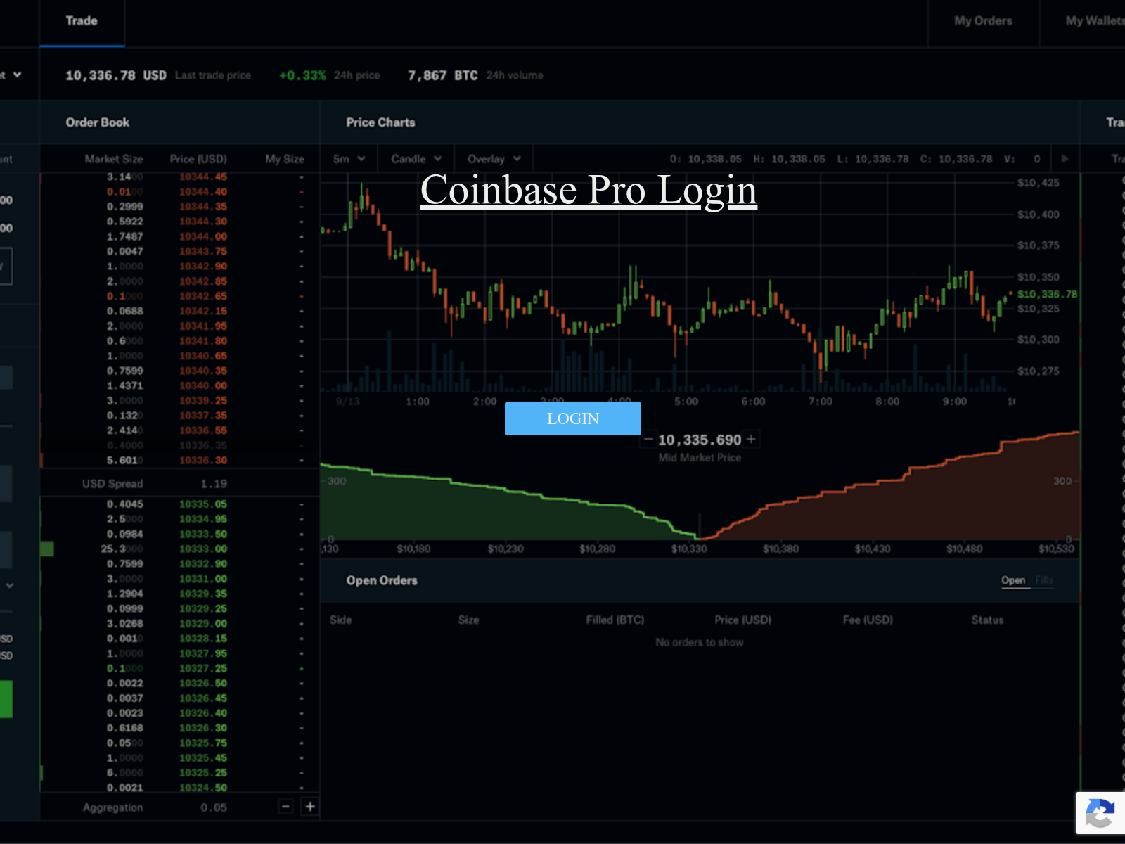 Screenshot of coinbaseprol0gin.onepage.website