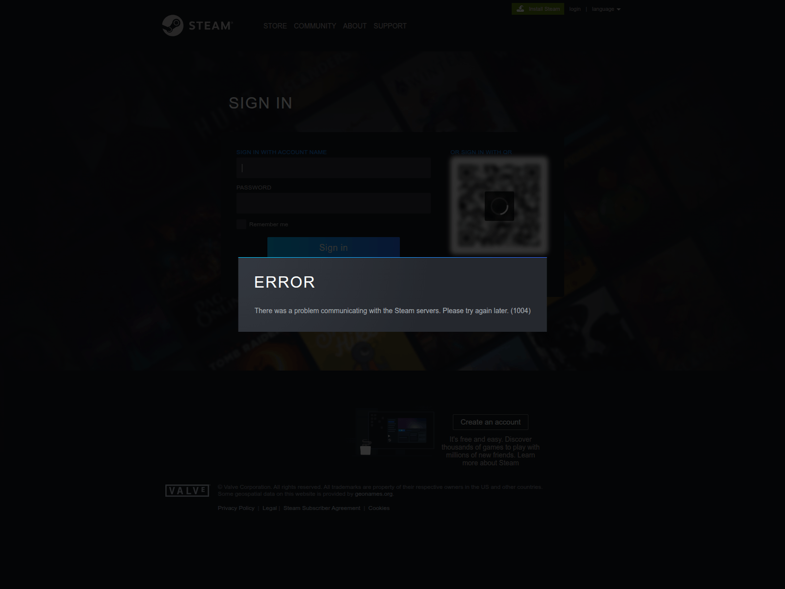 Screenshot of workshopscommunitysaved.com