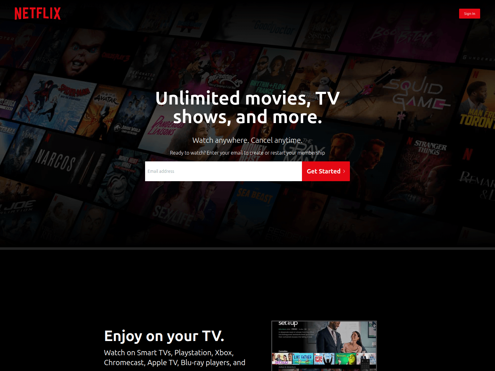 Screenshot of tailwincss-netflix-git-main-ange0.vercel.app