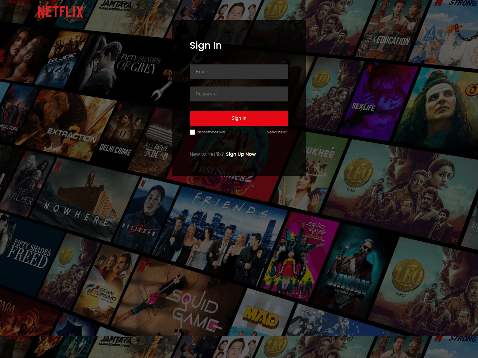 Screenshot of netflix-clone-teal-iota.vercel.app
