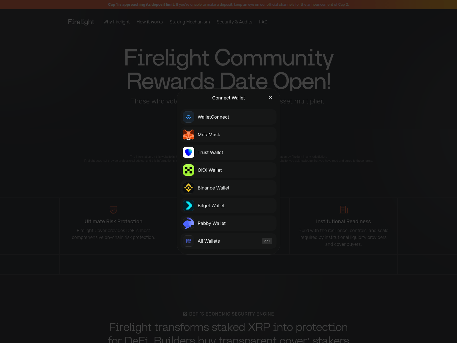 Screenshot of incentives-firelight.com