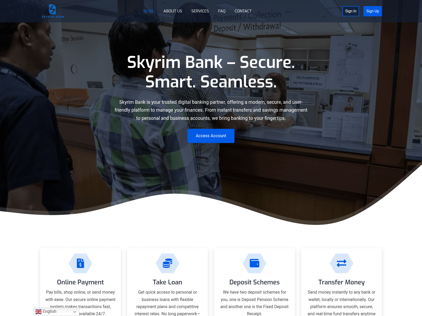 Screenshot of skyrimbk.com