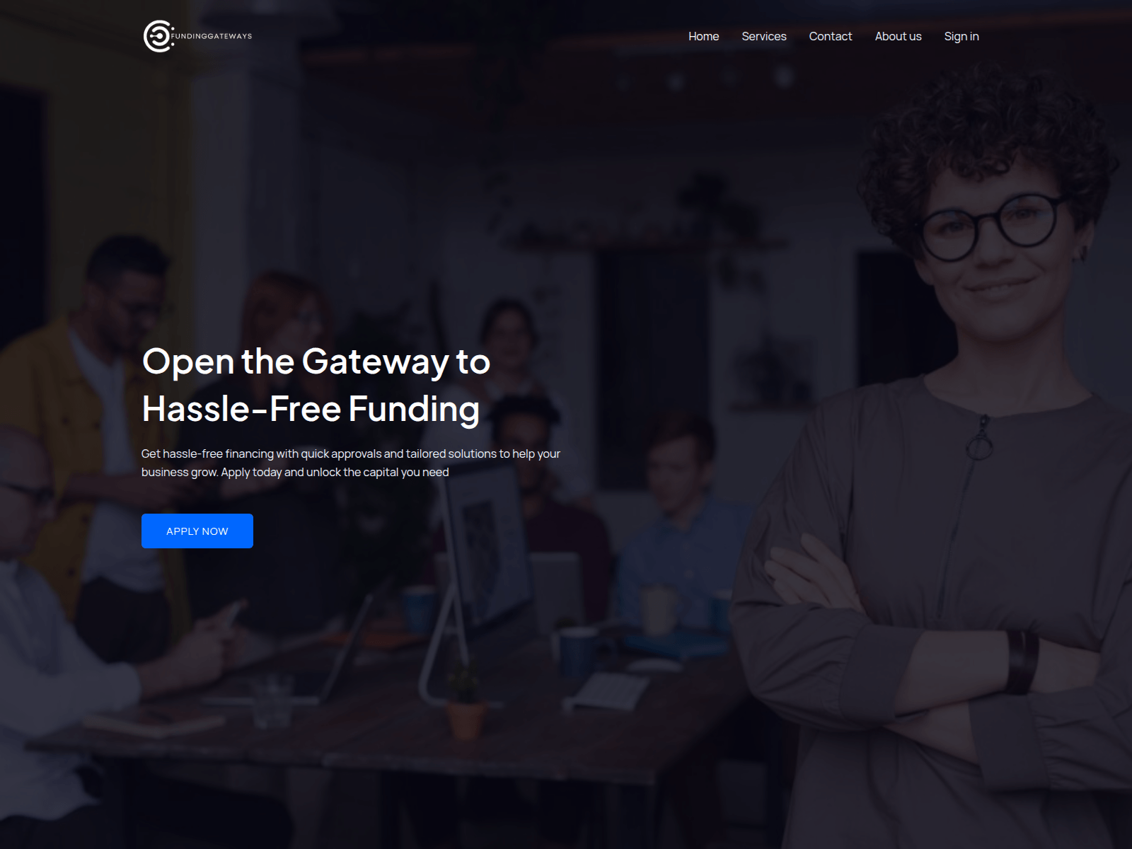 Screenshot of fundinggateways.com