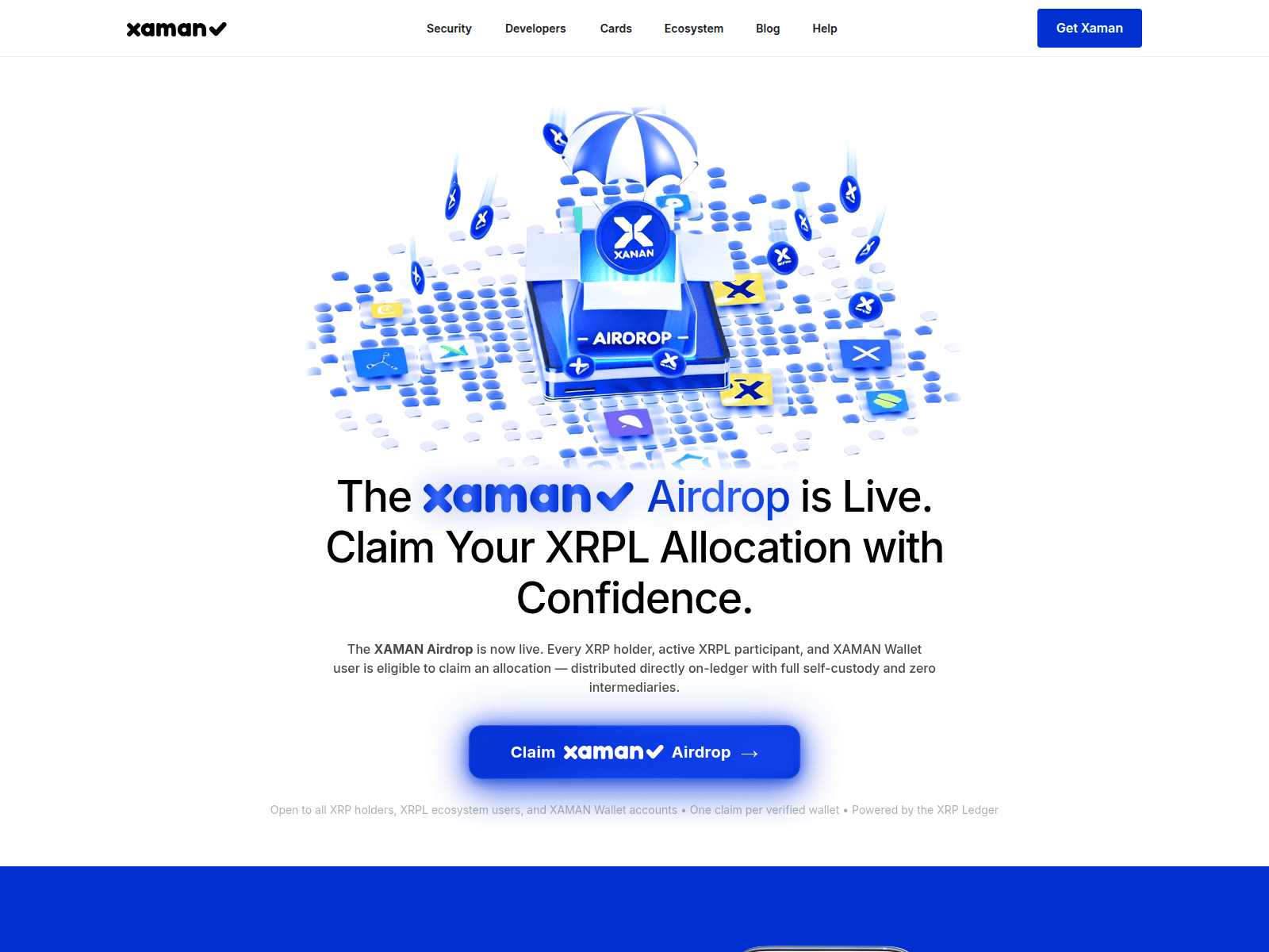 Screenshot of token-xamanwallet.pro