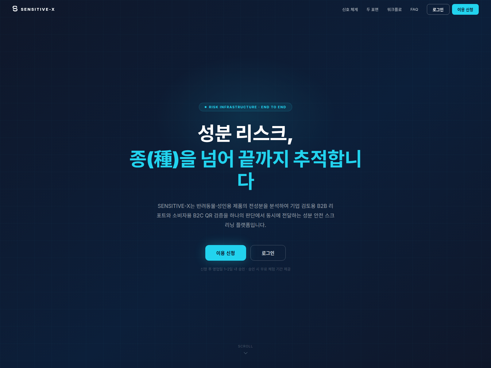 Screenshot of sensitive-x.com