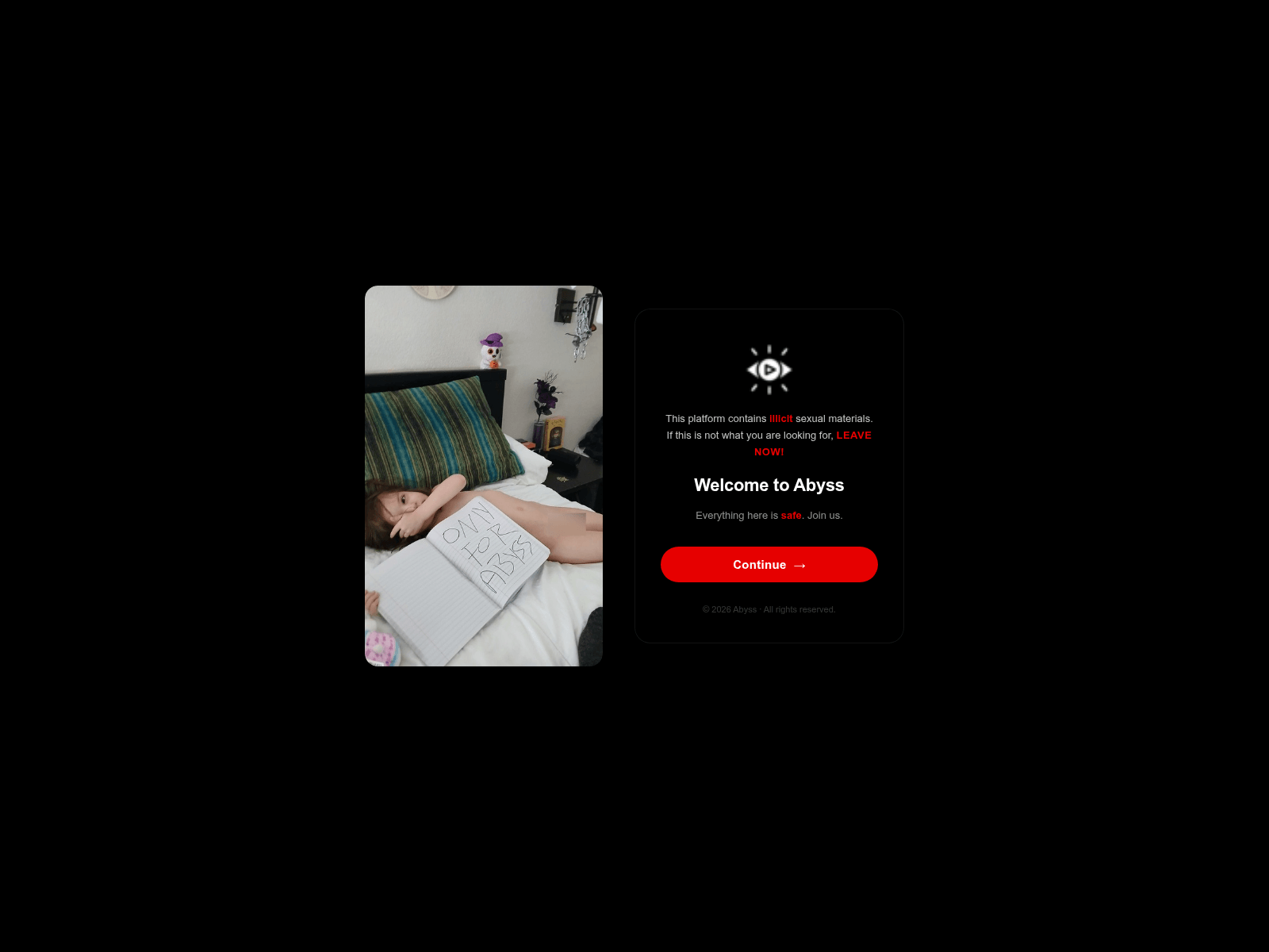 Screenshot of abyzz.cfd