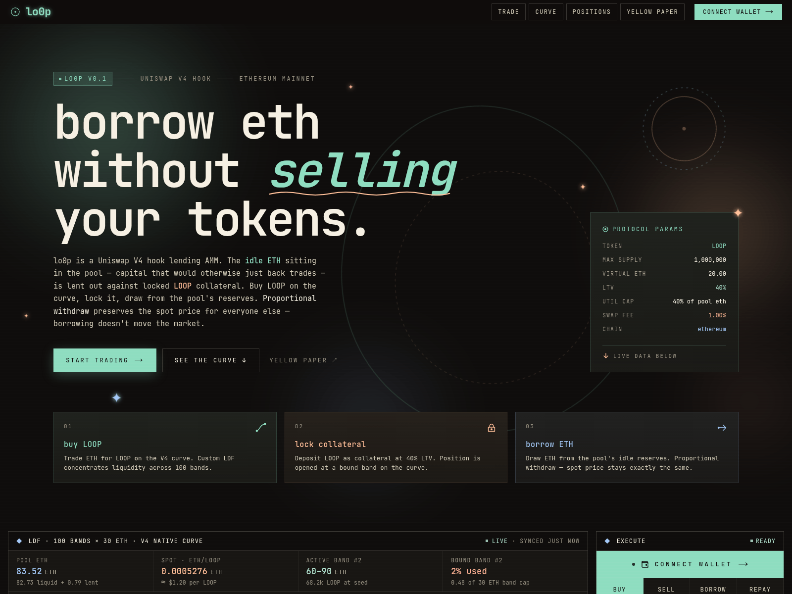 Screenshot of lo0p-io.live